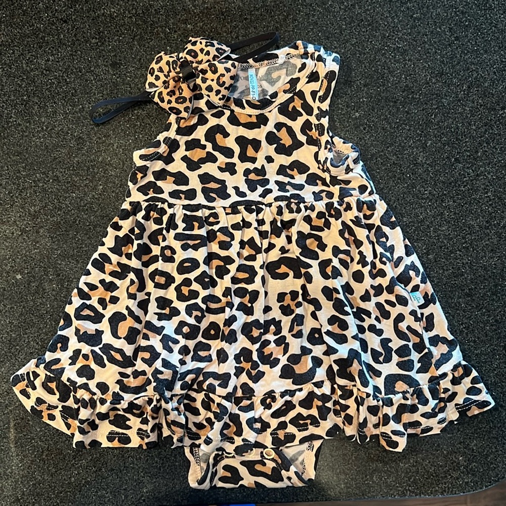 Posh Peanut Lana Leopard Twirl